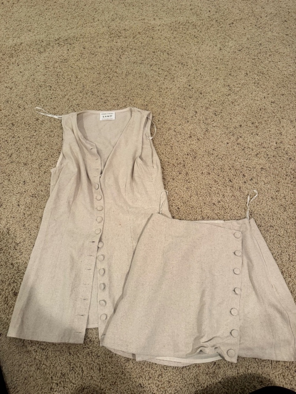 Sabo skirt set